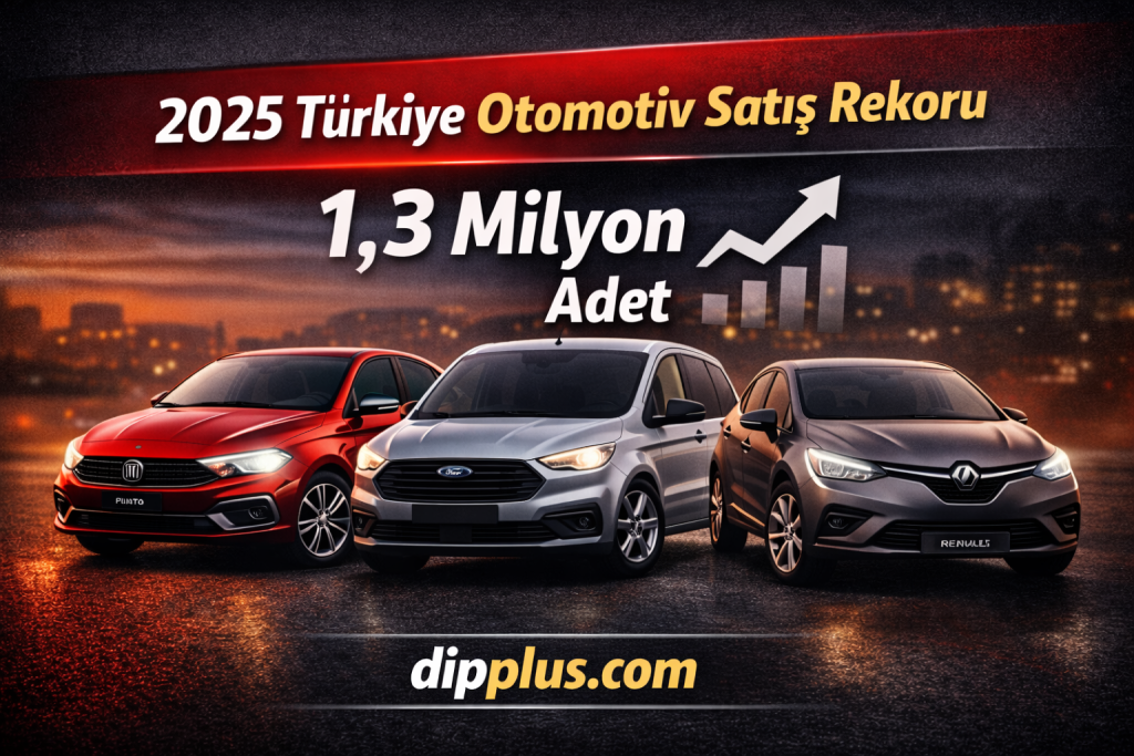 Arac-Satis-1024x683 2025 Türkiye Otomotiv Pazarı Rekor Kırdı: Satışlar 1,3 Milyon Adede Ulaştı