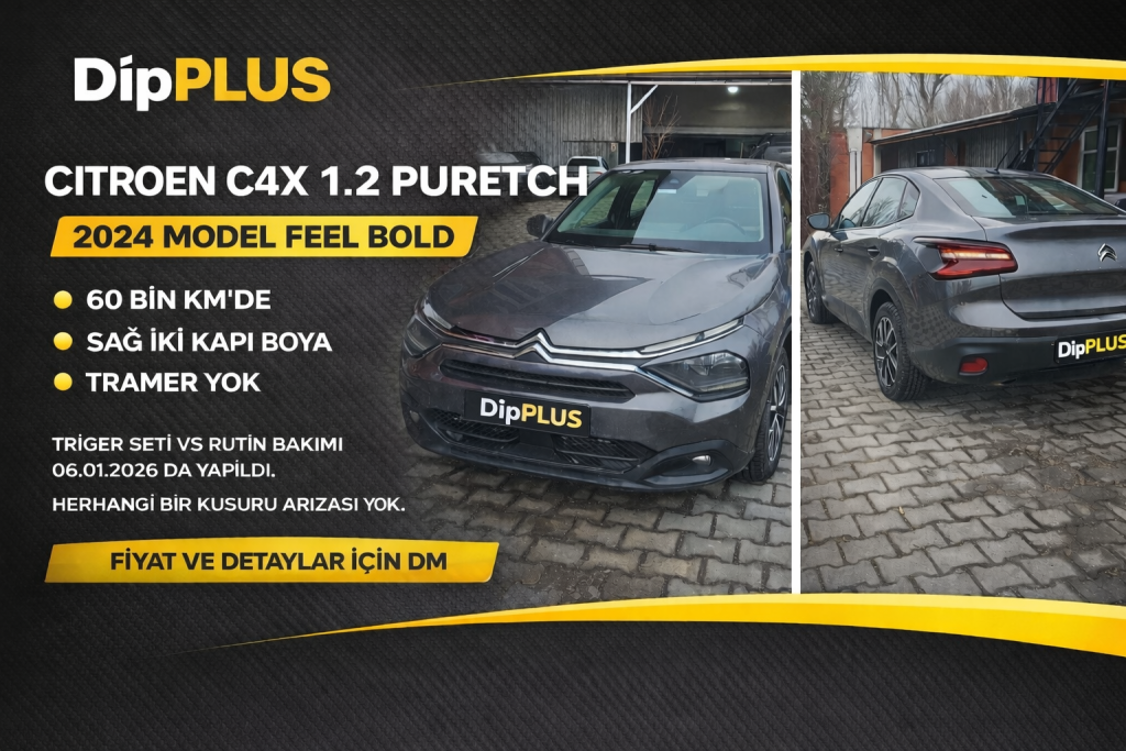 ChatGPT-Image-23-Oca-2026-20_51_16-1024x683 SATILDI! | Citroen C4X Feel Bold 1.2 Puretech (2024) | 60.000 km