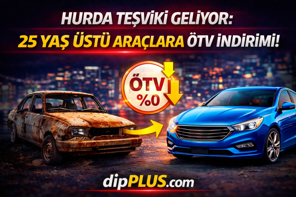 2026-otv-indirimi-hurda-tesviki-1024x683 Hurda Teşviki 2026 ÖTV İndirimi: 25 Yaş Üstü Araçlar İçin Yeni Devir!