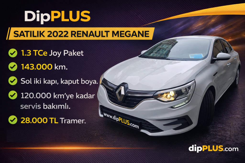Ilan-1024x683 SATILDI! | Renault Megane Joy 1.3 TCE (2022) | 143.000 km