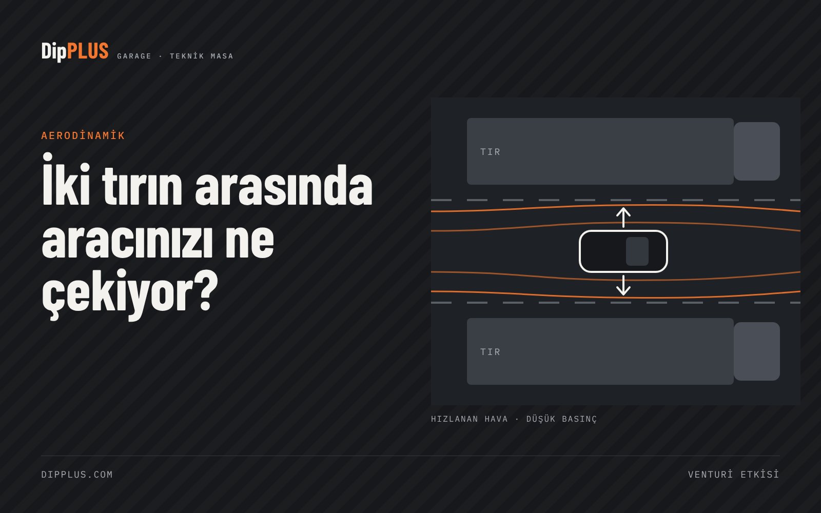Yoldaki Görünmez Tehlike: İki Tırın Arasında Aracınızı Ne Çekiyor?